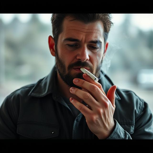 person trying to quit smoking in cronulla